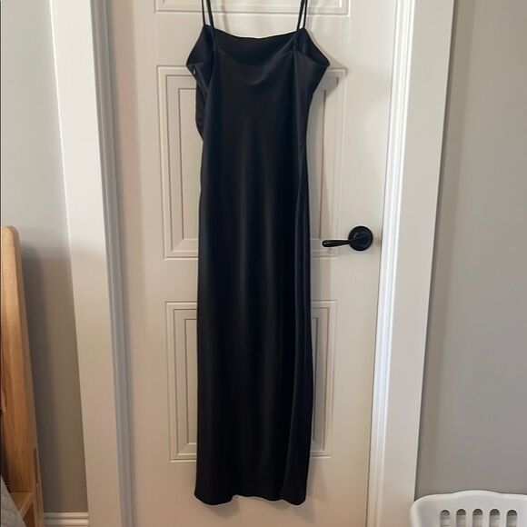 House of Harlow 1960 Black Maxi Slip Dress - Picture 3 of 4